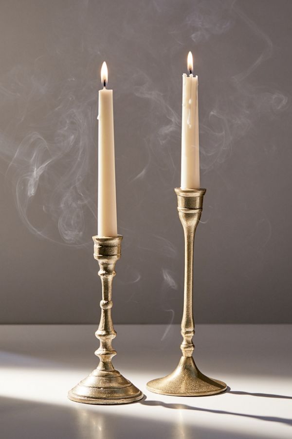 Slide View: 1: Amelie Taper Candle Holder Set