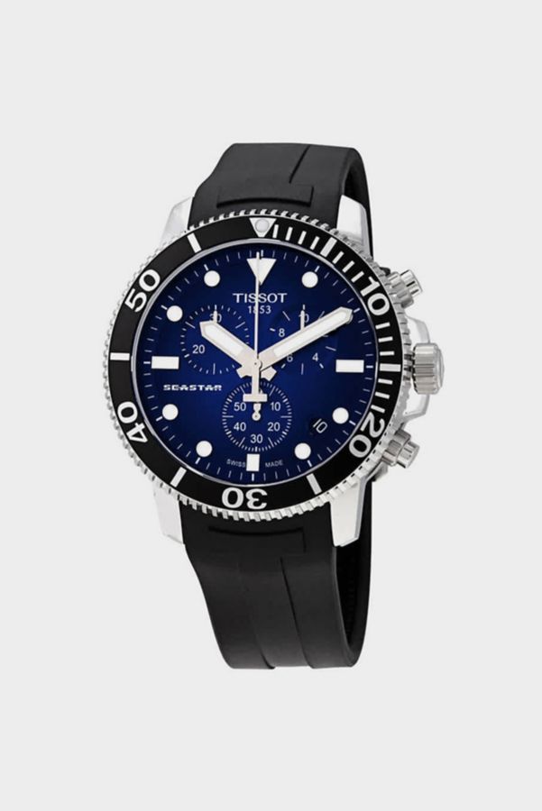 Slide View: 1: Tissot Seastar 1000 Chronograph Blue Dial Men's Watch T120.417.17.041.00