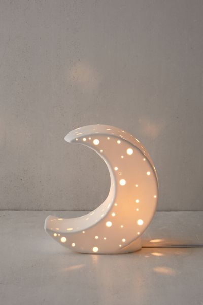 crescent moon table lamp