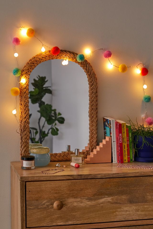 Pompom LED String Lights Urban Outfitters
