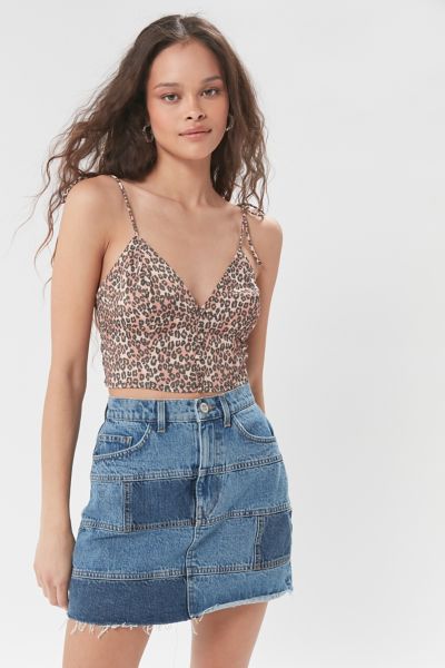 bdg denim skirt urban outfitters