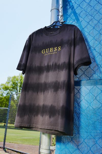 guess rod stripe t shirt