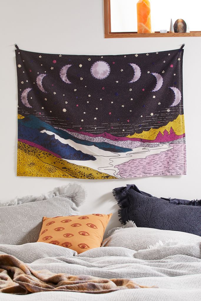 Desert Nightscape Tapestry Urban Outfitters