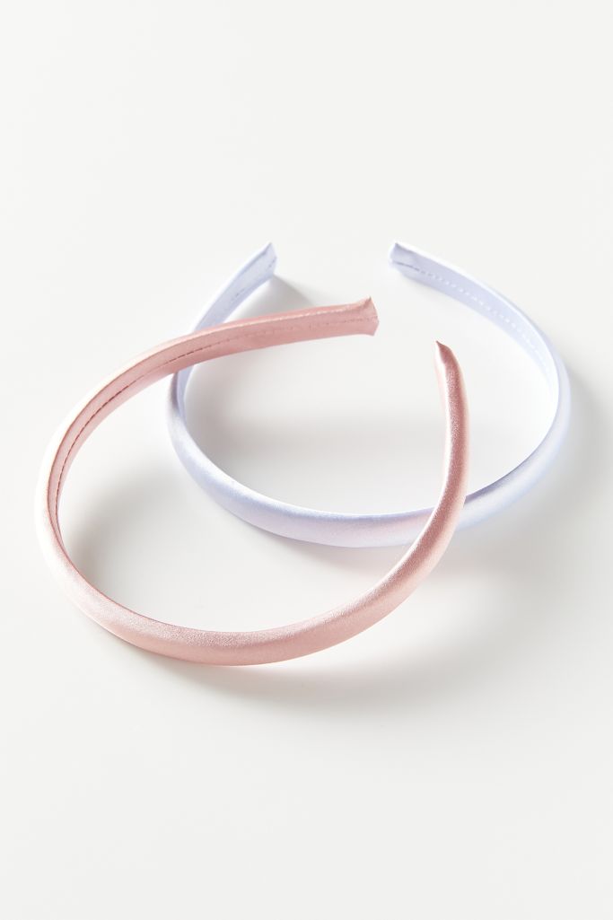 Thin Satin Headband Duo | Urban Outfitters