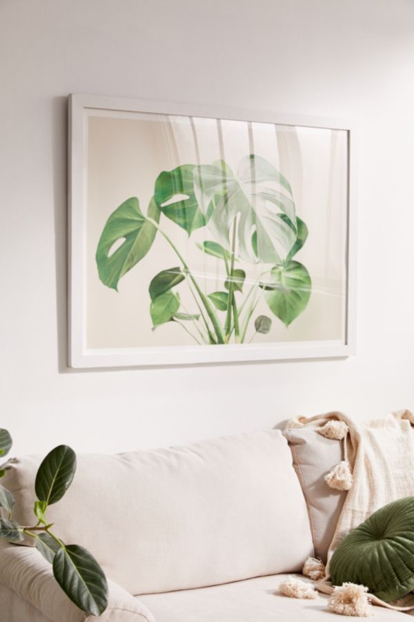 Slide View: 1: Sisi And Seb My Monstera Art Print