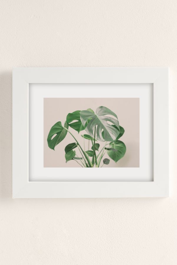 Slide View: 2: Sisi And Seb My Monstera Art Print