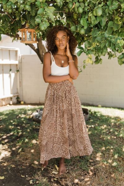 urban outfitters maxi skirt