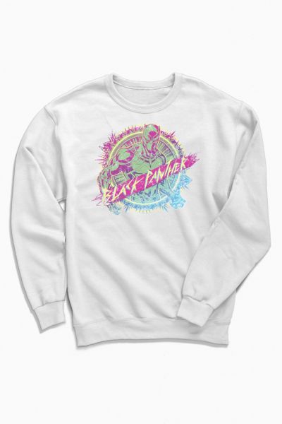 neon crew neck sweatshirt