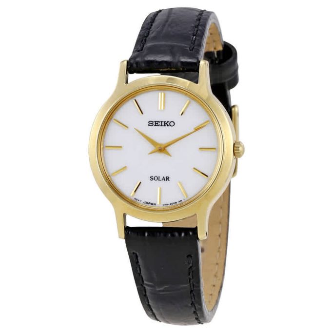 Seiko Solar White Dial Watch SUP300 | Urban Outfitters