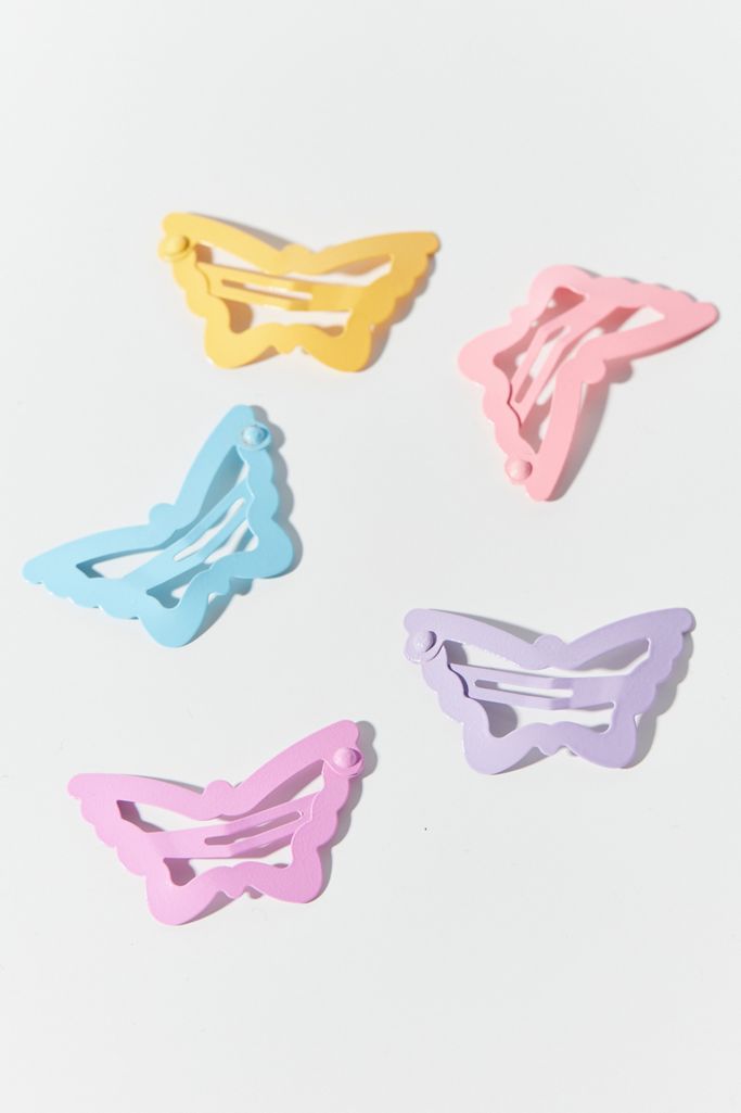 Babyhug Butterfly Snap Clips Pack of 12 - Multicolor