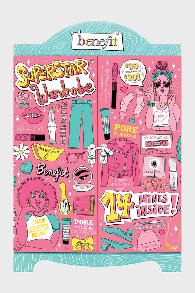 Benefit Cosmetics Superstar Wardrobe Minis Makeup Value Set Urban
