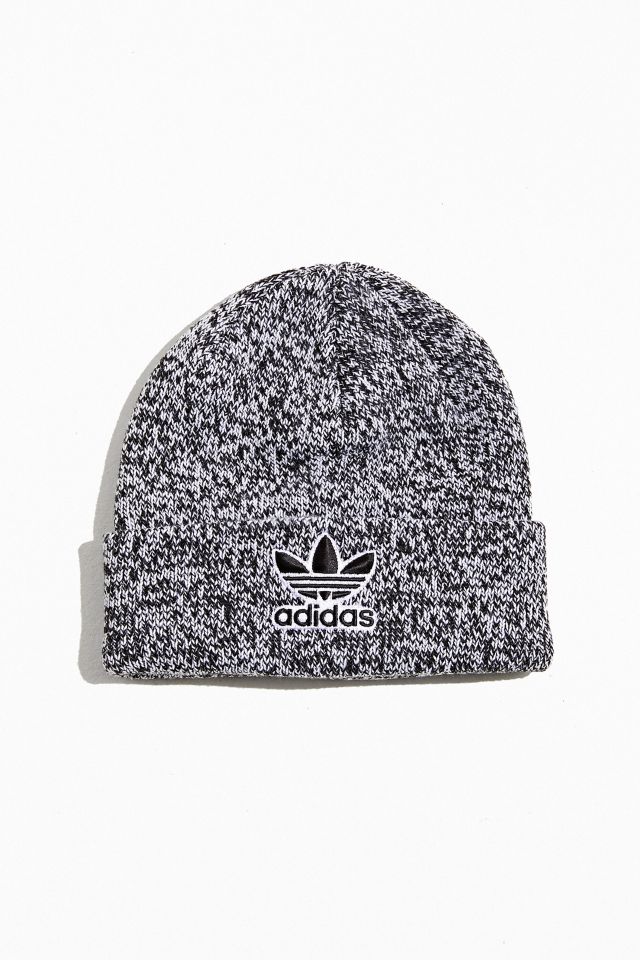 Adidas Originals Trefoil Logo Ribbed Knit Beanie Urban Outfitters