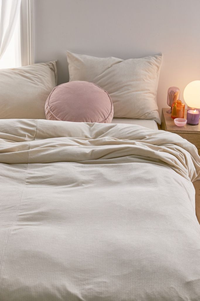 Rita Cozy Corduroy Duvet Cover Urban Outfitters Canada