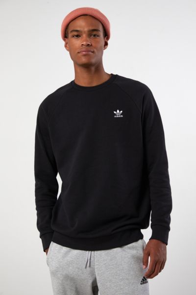 adidas trefoil essentials crewneck sweatshirt