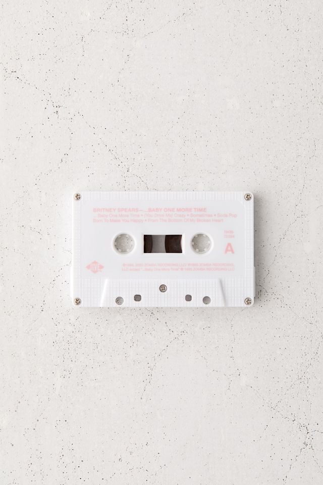 Britney Spears Baby One More Time Limited Cassette Tape Urban Outfitters