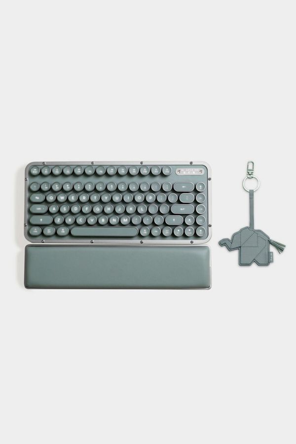 Slide View: 2: AZIO Retro Compact Keyboard