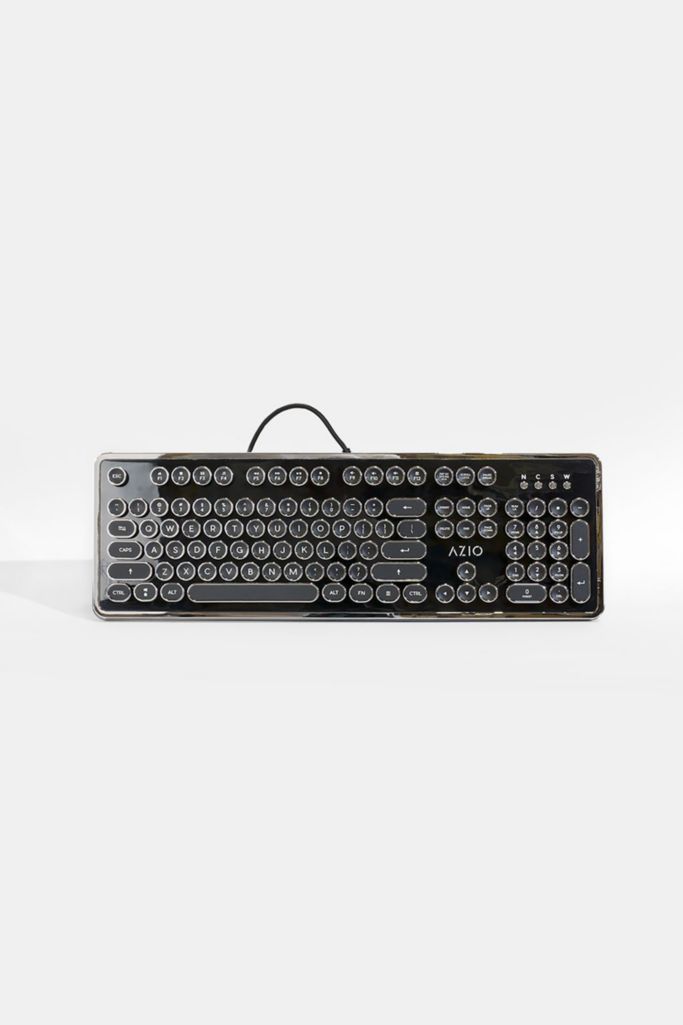 AZIO MK RETRO Keyboard | Urban Outfitters