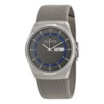 Thumbnail View 1: Skagen Melbye Grey Dial Stainless Steel Mesh Men's Watch SKW6078