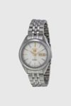 Thumbnail View 1: Seiko 5 Silver Dial Stainless Steel Men's Watch SNKL17