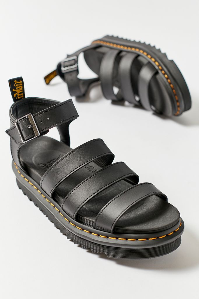 Dr. Martens Blaire Hydro Leather Sandal | Urban Outfitters Canada