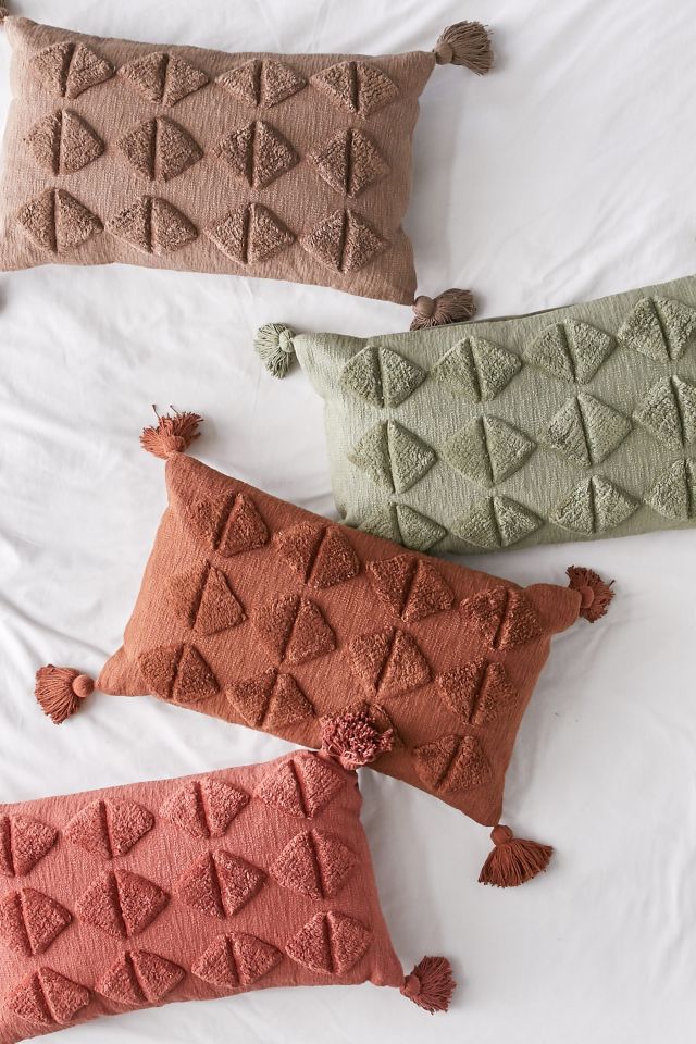 Diamond Tufted Bolster Pillow Urban Outfitters