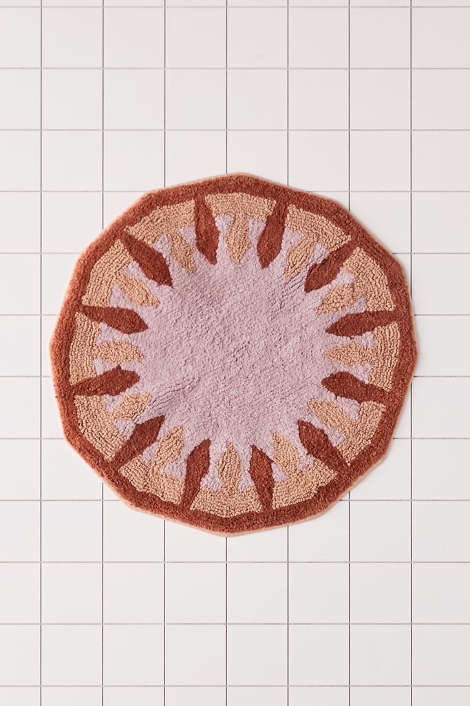 Sunburst Bath Mat Urban Outfitters