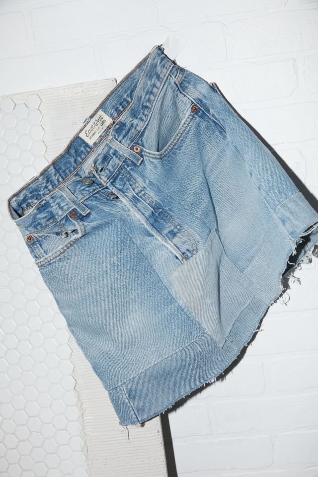 East/West Shop Patchwork Denim Skirt | Urban Outfitters