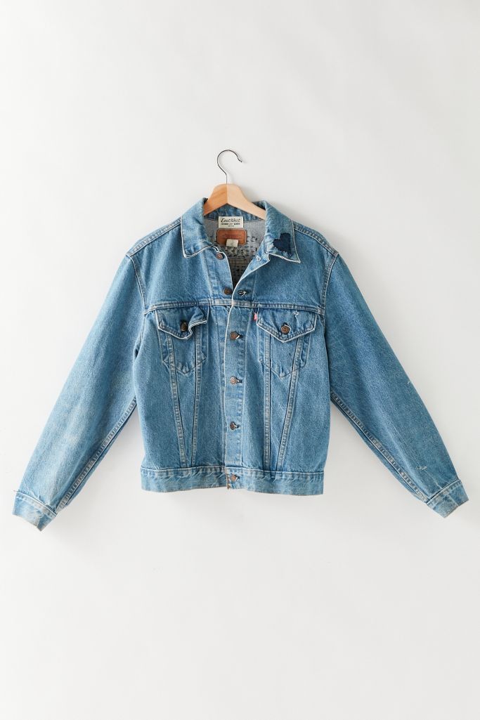 East/West Shop Levi’s Boro Stitched Denim Jacket | Urban Outfitters