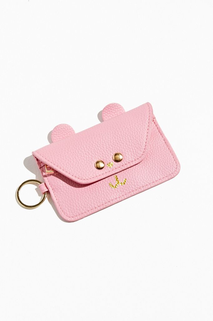 Lazy Oaf Beary Rich Keychain Wallet Urban Outfitters