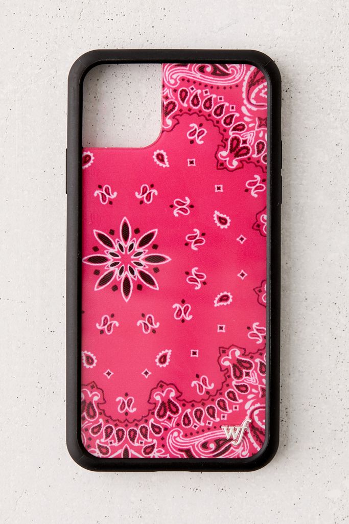 Wildflower UO Exclusive Pink Rodeo Paisley Print iPhone Case Urban