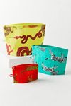 NEW! Baggu GO POUCH 3-PIECE SET in Still Life Limited