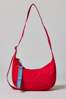 Slide View: 1: BAGGU Medium Nylon Crescent Bag