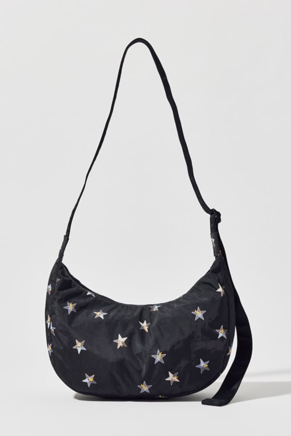 Slide View: 4: BAGGU Medium Nylon Crescent Bag