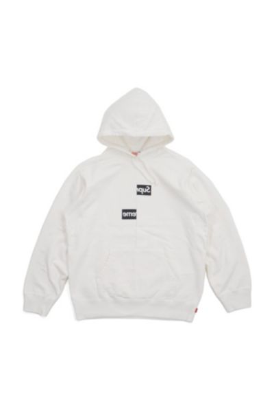 supreme cdg split hoodie