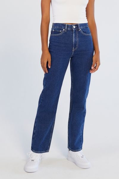 high waisted cowboy jeans