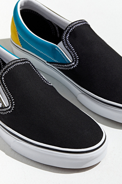 vans colorblock slip on