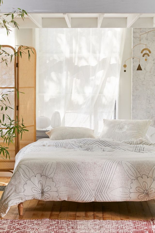 Verona Cozy Slub Duvet Cover Urban Outfitters