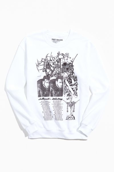 post malone crewneck sweatshirt