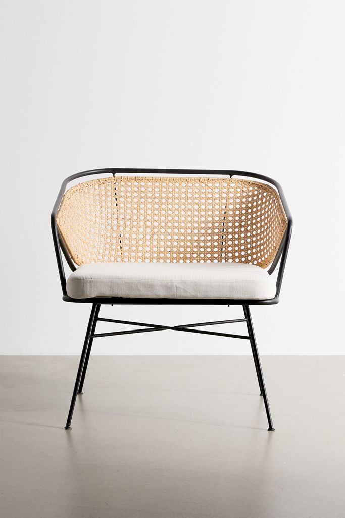 urbanoutfitters.com | Rattan And Metal Chair