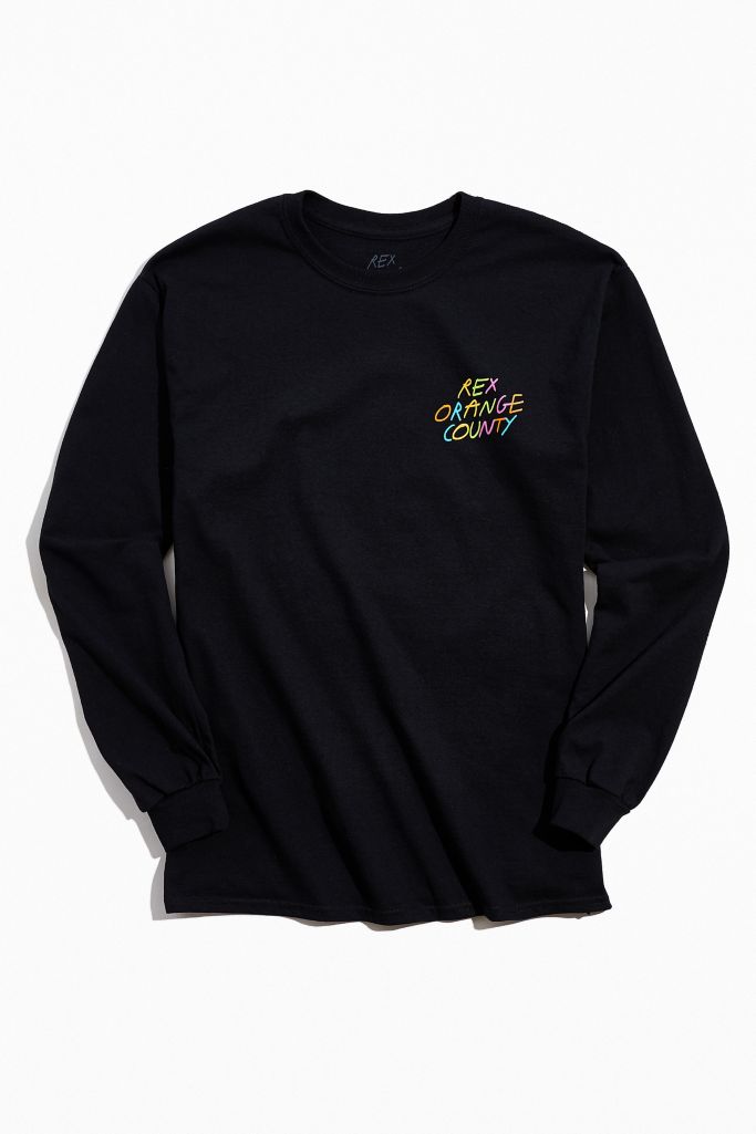 Rex Orange County Pony Long Sleeve Tee Urban Outfitters - rex orange county shirt long sleeves roblox