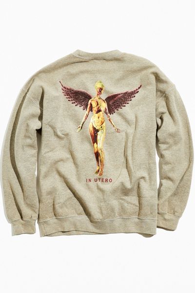 Nirvana In Utero Crew Neck Sweatshirt