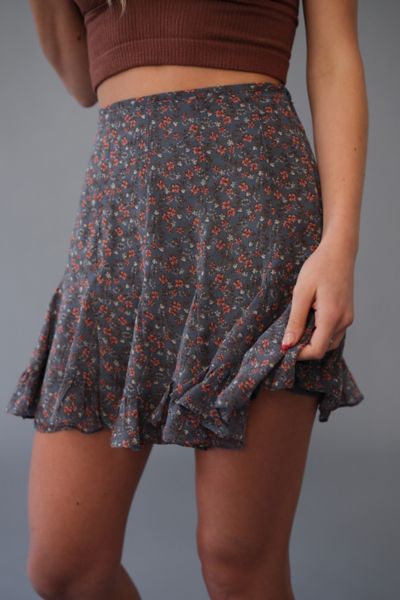 Dress Forum Full Ruffle Mini Skirt | Urban Outfitters