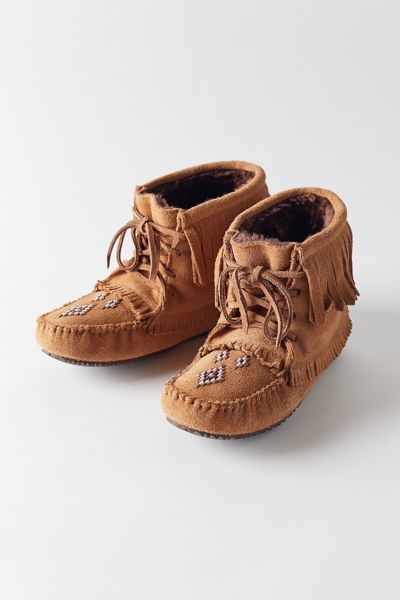 harvester suede lined moccasin