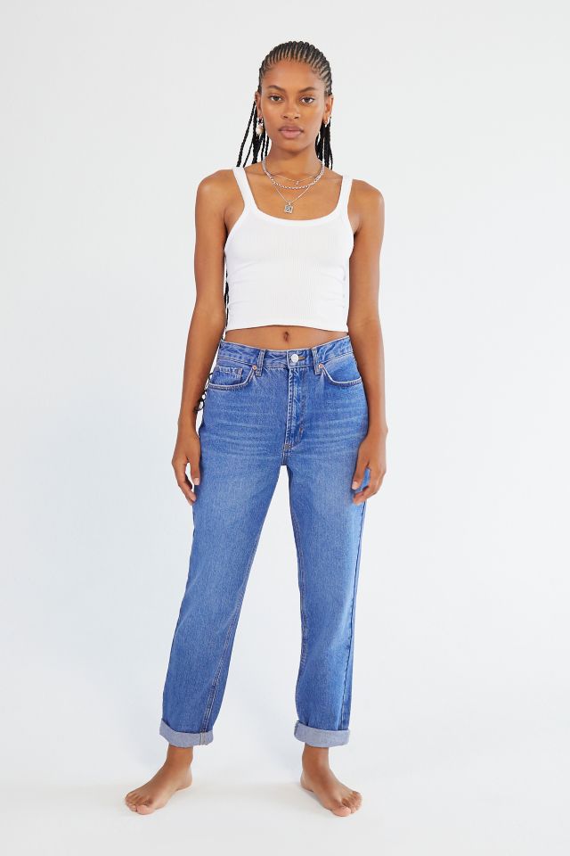 BDG High-Waisted Mom Jean – Medium Wash | Urban Outfitters Canada