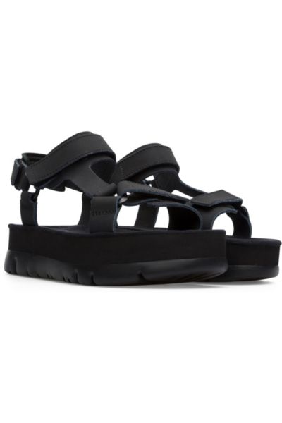 camper oruga sandals black