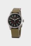 Thumbnail View 1: Bulova Hack Automatic Black Dial Men's Watch 98A255