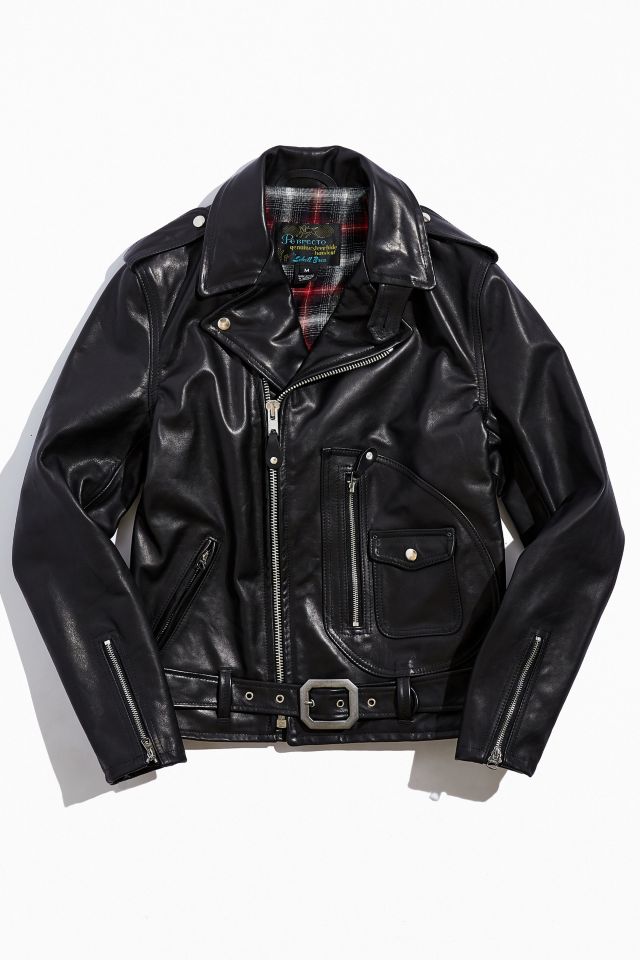 Schott Waxy USA Moto Jacket | Urban Outfitters