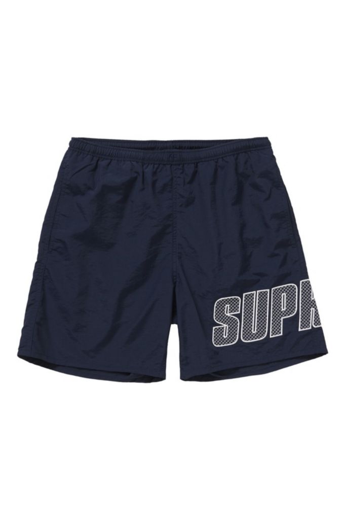 Supreme - supreme split logo water short の+