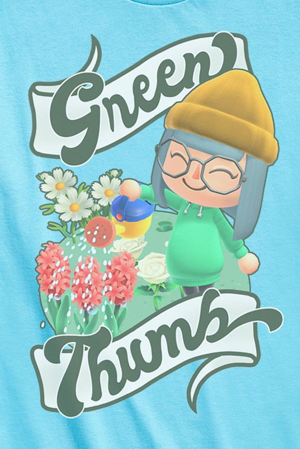 Animal Crossing Green Thumb Tee Urban Outfitters