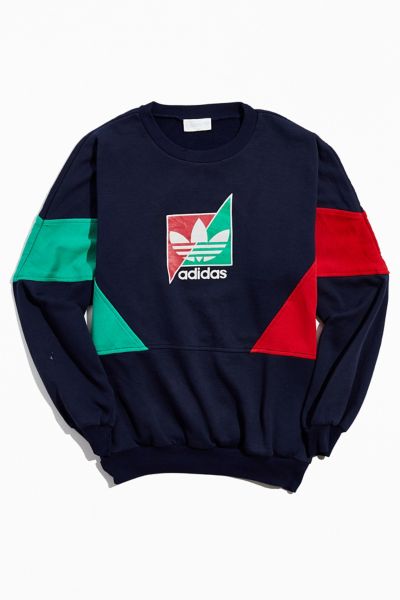 adidas graphic crew neck sweatshirt